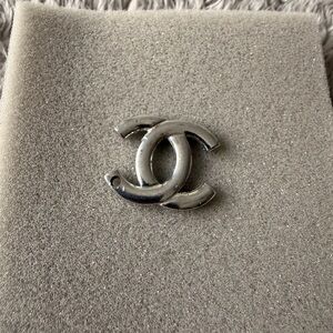 Chanel Silver Pendant Charm